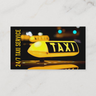 Taxi, Fahrerkarte, Fahrerkarte, Visitenkarte