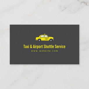 Taxi & Flughafen Shuttleservice Visitenkarte
