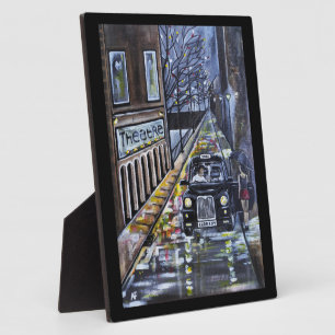 Taxi für Kate Gemälde von Alfred Fox Fotoplatte