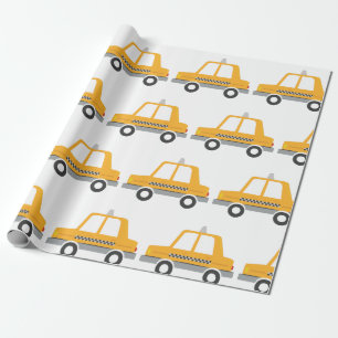 Taxi Geschenkpapier