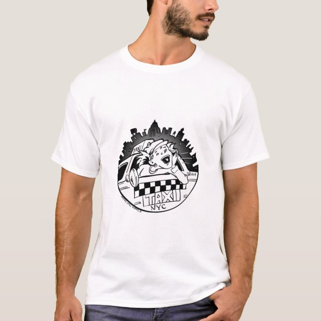 Taxi Girl T-Shirt (Vorderseite)
