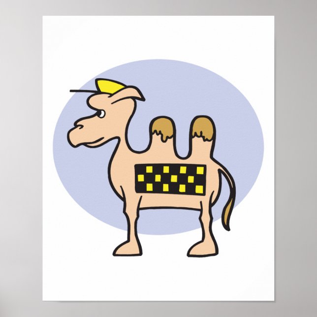 Taxi-Kamel Poster (Vorne)