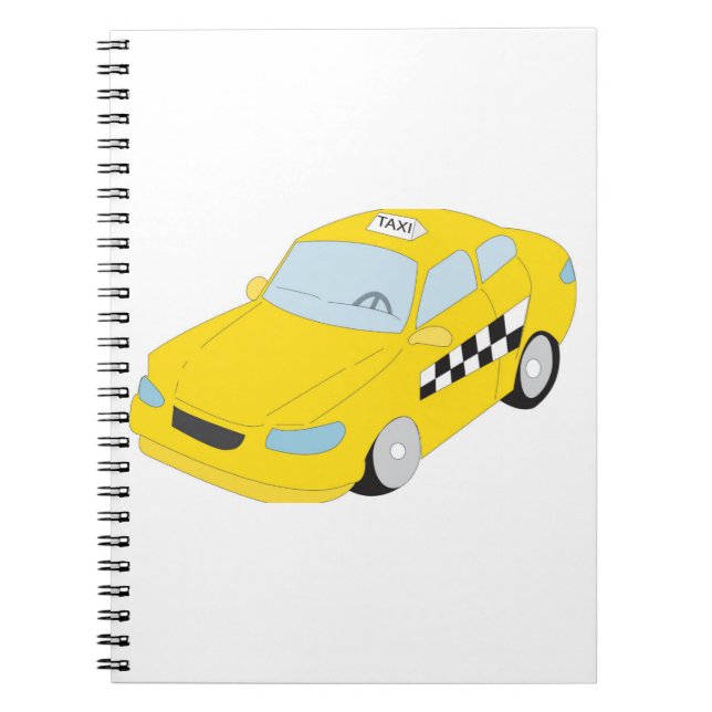 Taxi Notizblock (Vorderseite)