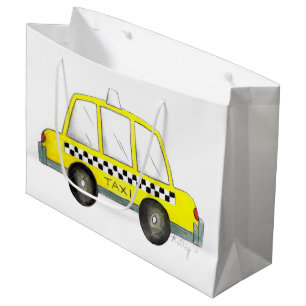 Taxi NYC Gelb New York City Karren Auto Große Geschenktüte