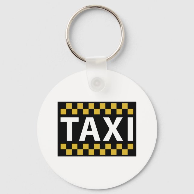 Taxi Schlüsselanhänger (Vorderseite)