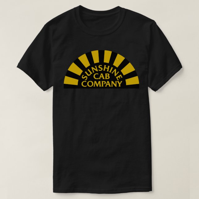Taxi Sunshine Cab Company, 1970er-1980er-Jahre T-Shirt (Design vorne)