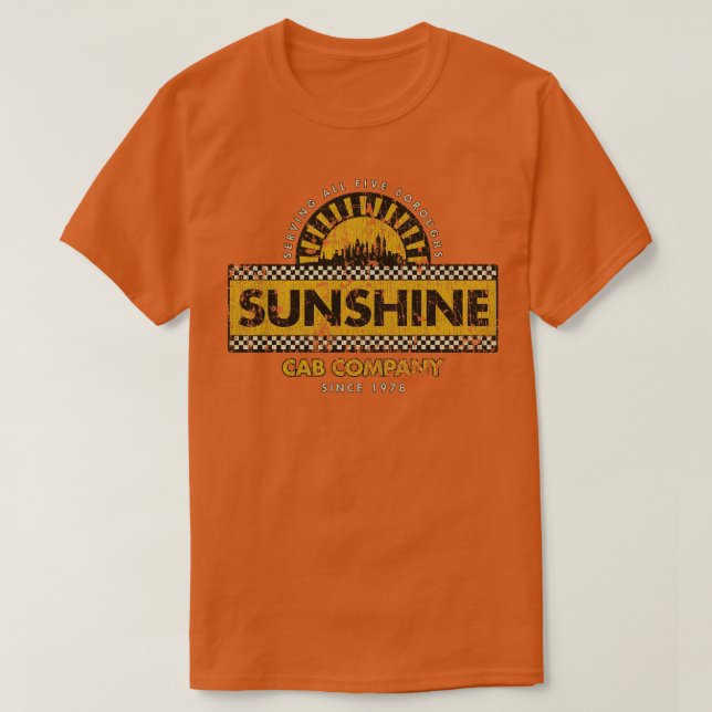Taxi Sunshine Cab Company 1978 T-Shirt (Design vorne)