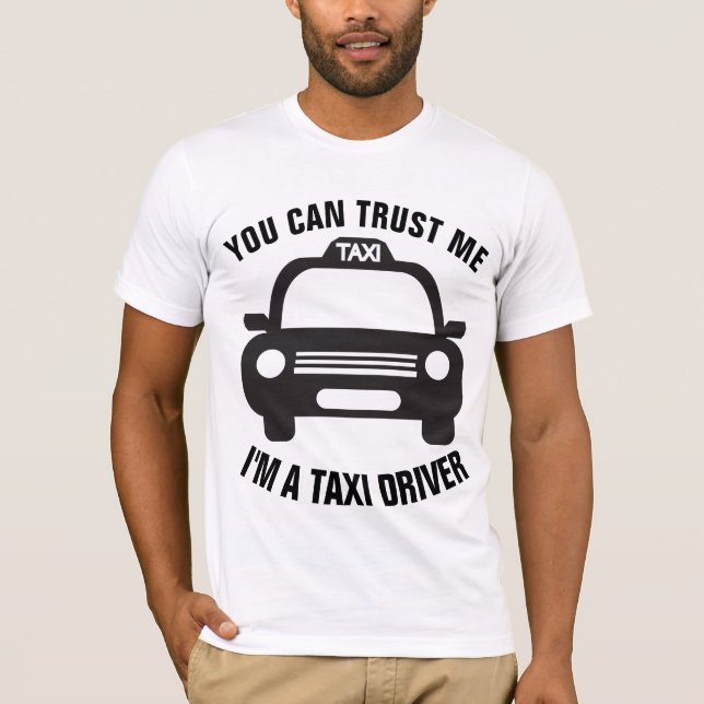 TAXI-TREIBER-T - Shirt (Vorderseite)
