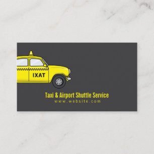Taxi- und Flughafentransfer Visitenkarte