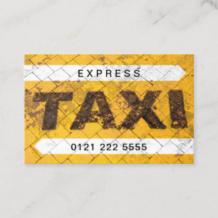 Taxi Visitenkarte