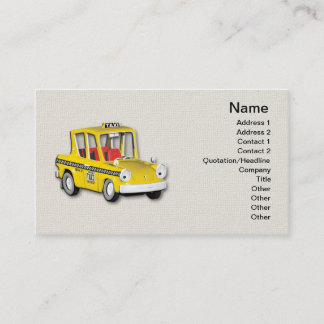 Taxi Visitenkarte