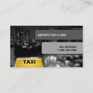 Taxi-Visitenkarte-Fahrerhaus 2 Visitenkarte
