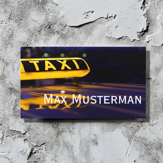 TAXI Visitenkarten Visitenkarte (Von Creator hochgeladen)