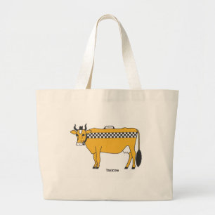 Taxicow Leinwand-Tasche Jumbo Stoffbeutel
