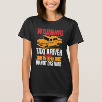 Taxifahrer hart am Arbeitsplatz Spaß Taxifahrer