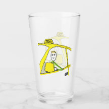 Taxifahrer Stickman