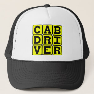 Taxifahrer, Taxifahrer Truckerkappe