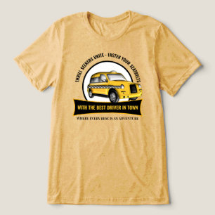 Taxifahrer Tri-Blend Shirt