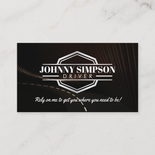 Taxistandkarten Visitenkarte (Vorderseite)