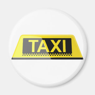 Taxizeichen Magnet