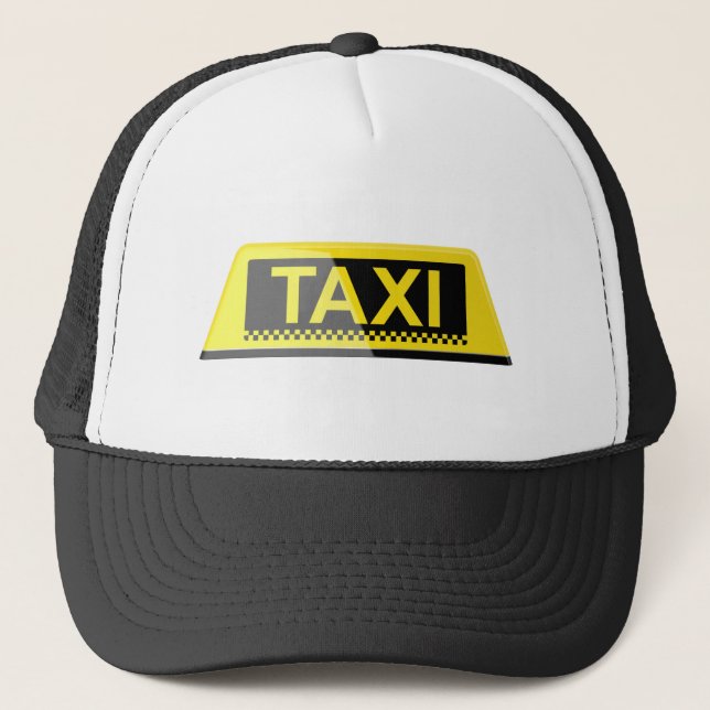 Taxizeichen Truckerkappe (Vorderseite)