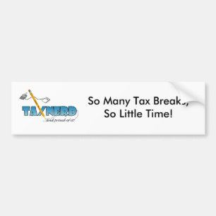 TaxNerd Autoaufkleber