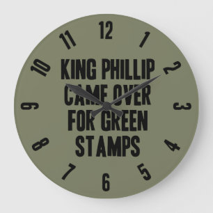 Taxonomy Mnemonic Große Wanduhr