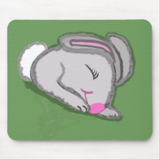 Taylor Bunnie Naps Mousepad