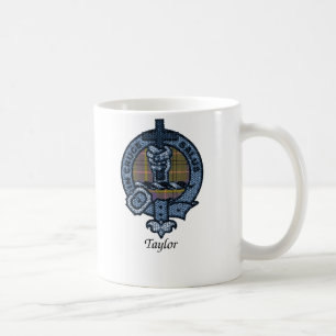 Taylor-Clan-Wappen Kaffeetasse