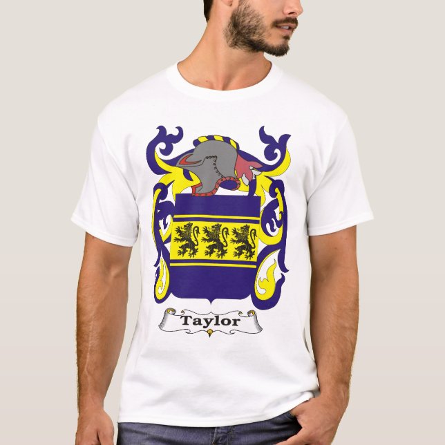 Taylor-Familien-Wappen T - Shirt (Vorderseite)