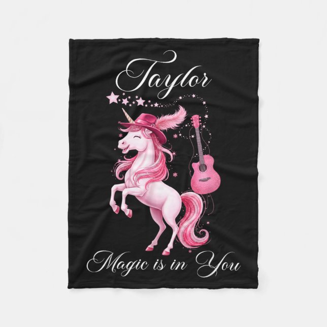 Taylor Gift - Taylor Shirt  Fleecedecke (Vorderseite)
