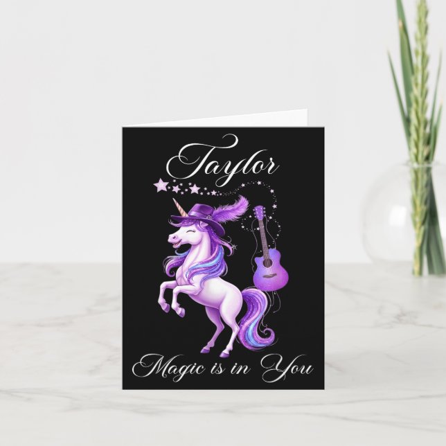 Taylor Gift - Taylor Shirt  Karte (Vorderseite)