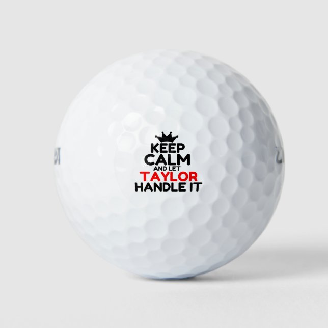 TAYLOR GOLFBALL (Vorderseite)