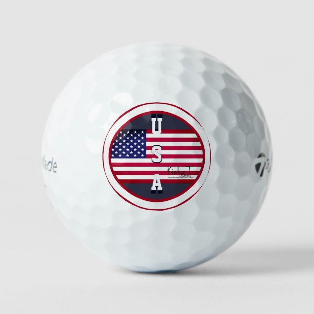 Taylor Made TP5 Golfball (Vorderseite)