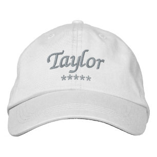 Taylor Name Bestickte Baseballkappe