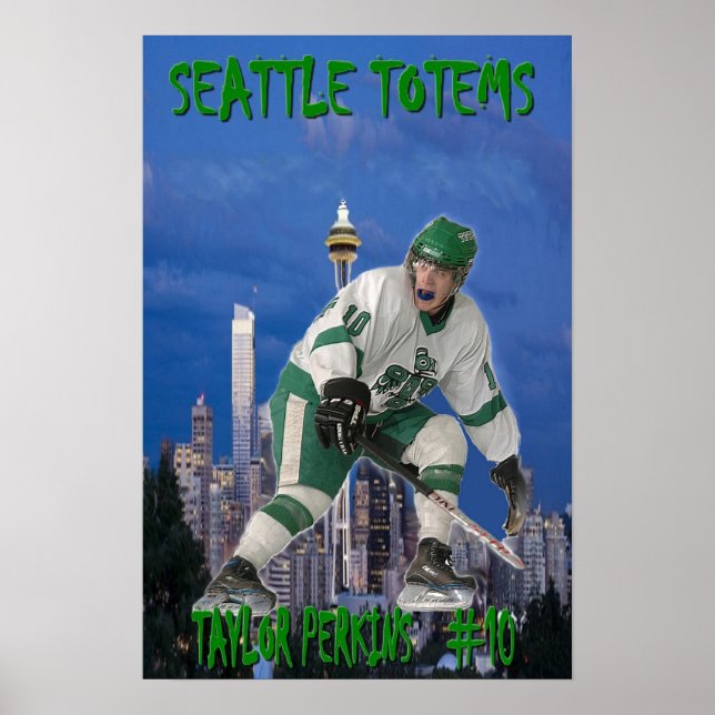 Taylor Perkins - Seattle Totems Poster (Vorne)