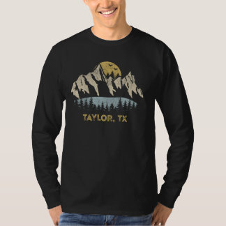 Taylor Texas Mountain Sunset Sunrise TX T-Shirt
