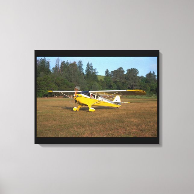 Taylorcraft, BC-12, 1941_Classic Aviation Leinwanddruck (Vorderseite)