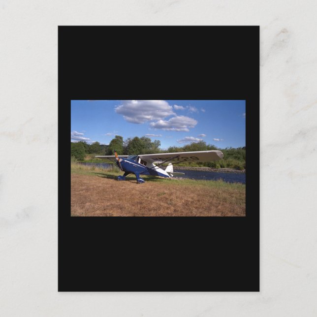 Taylorcraft, BC-12D, 1946_Classic Aviation Postkarte (Vorderseite)