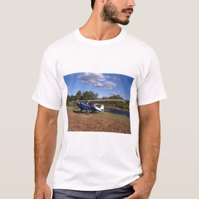 Taylorcraft, BC-12D, Luftfahrt 1946_Classic T-Shirt (Vorderseite)