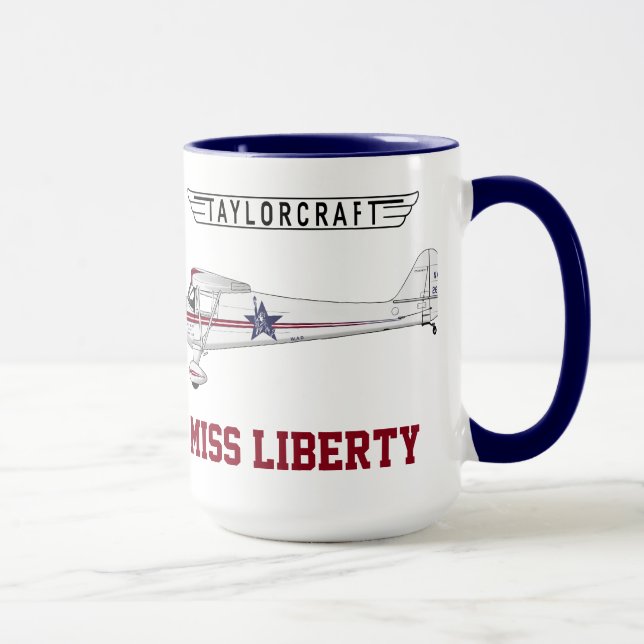 Taylorcraft - Fräulein Liberty Tasse (Rechts)