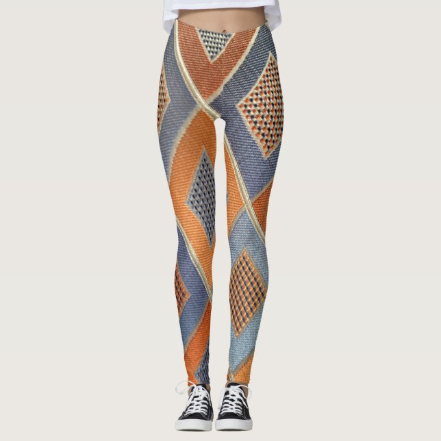 TaylordBlu Rauten-Leggings Leggings (Vorderseite)