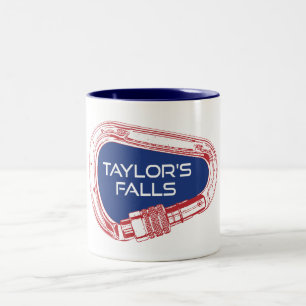 Taylor's Falls Minnesota Rock Klettergarten Zweifarbige Tasse
