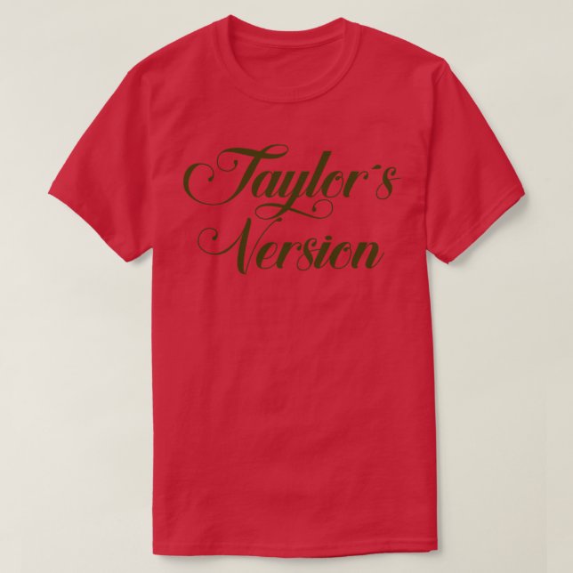 Taylors Version green TShirt (Design vorne)