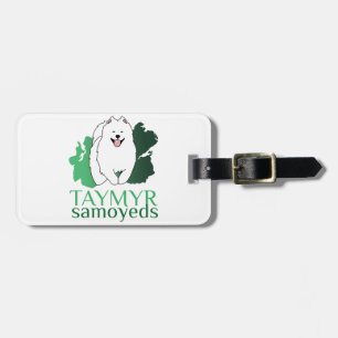 Taymyr Samoyeds Gepäckmarke Gepäckanhänger