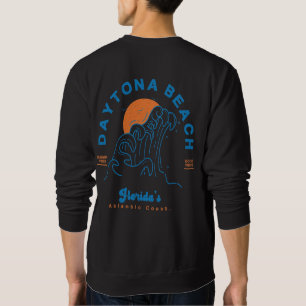 TAYTONA STRAND FLORIDA SOMMERWELLEN URLAUB SWEATSHIRT