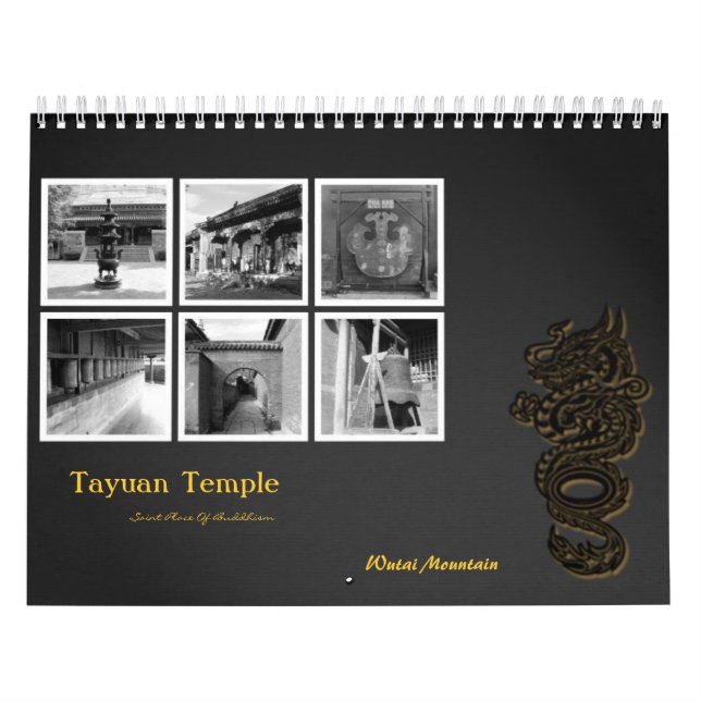 Tayuan Temple Calendar Kalender (Titelbild)