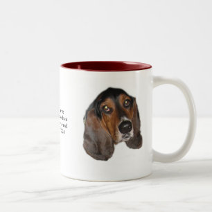 Taz Adoptions-Tasse Zweifarbige Tasse