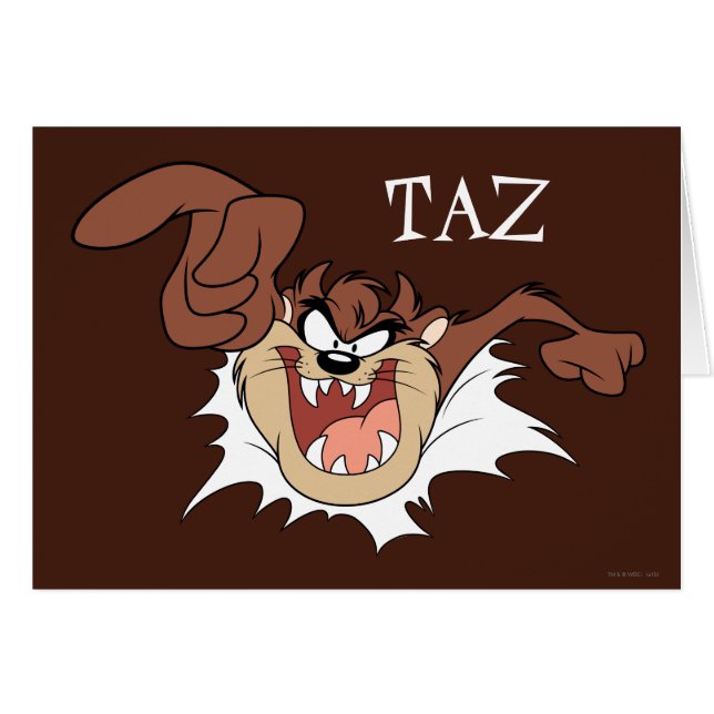 TAZ™ Burning Through Page (Vorderseite (Horizontal))