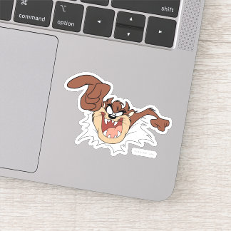 TAZ™ Burning Through Page Aufkleber